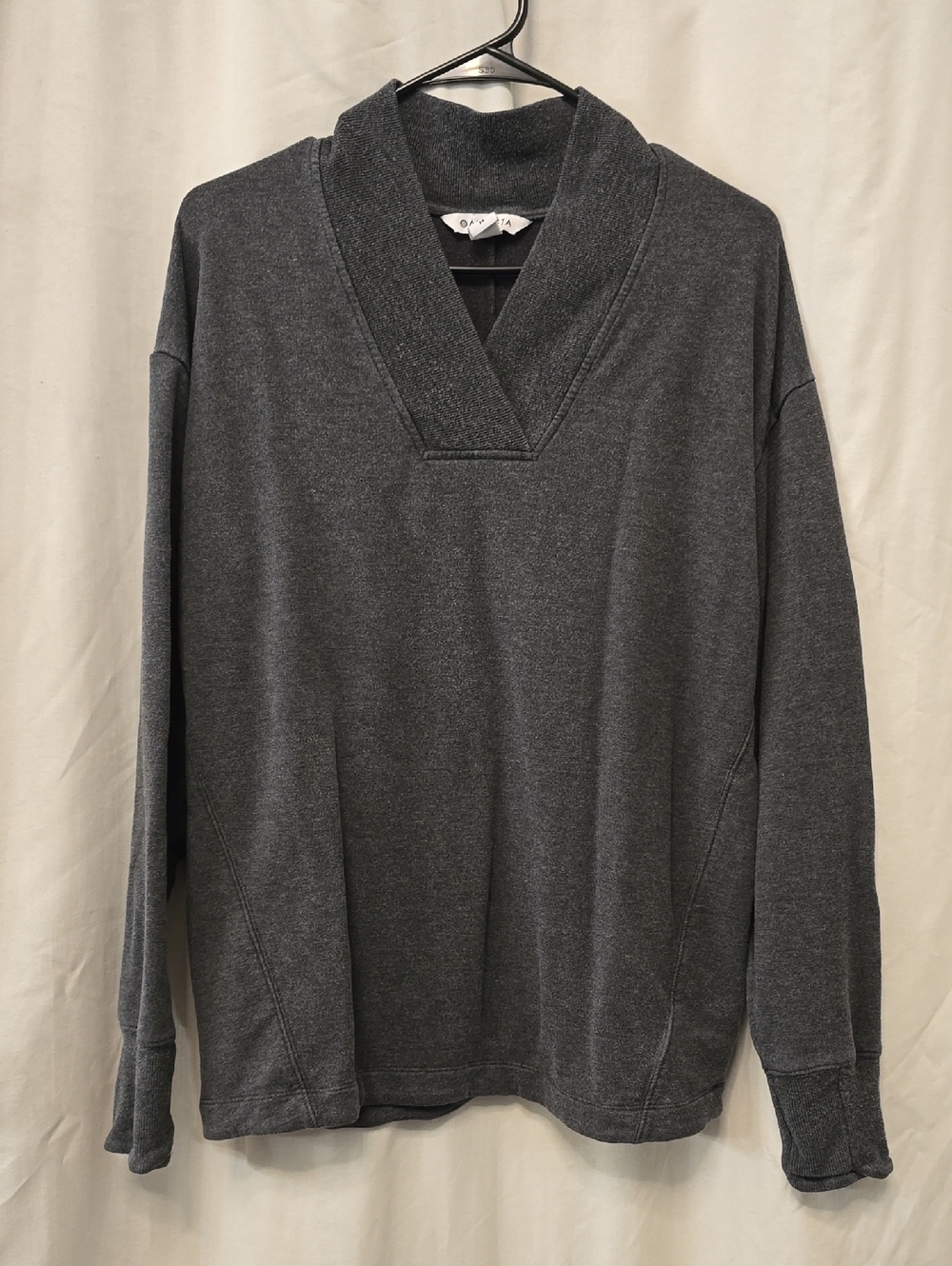 Athleta Charcoal V-Neck Men’s Sweater